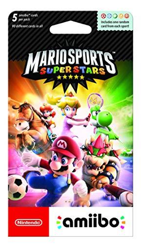 Nintendo Mario Sports Superstars Amiibo Cards 5-Pack - Nintendo 3DS Video Games Nintendo   
