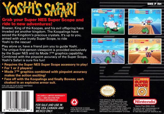 Yoshi's Safari - (SNES) Super Nintendo [Pre-Owned] Video Games Nintendo   