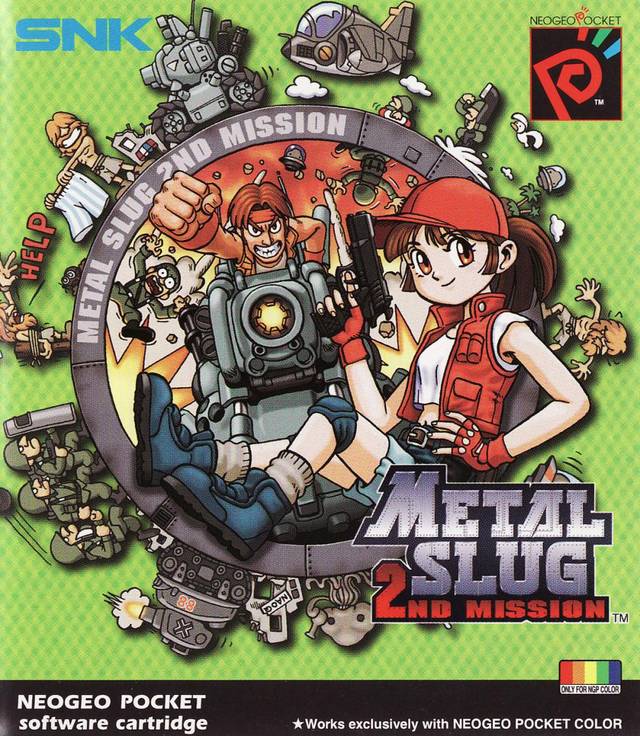 Metal Slug: 2nd Mission - SNK NeoGeo Pocket Color (European Import) [Pre-Owned] Video Games SNK   