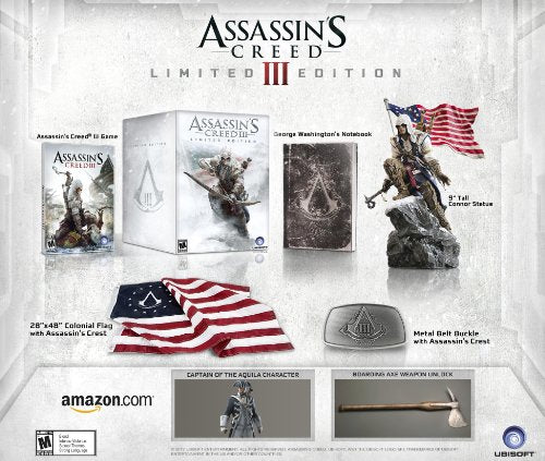 Lot Assassin's Creed 1, 2, 3, Rogue, Black Flag, Brotherhood Xbox 360 Lot Assassin's Creed 1, 2, 3, Rogue, Black Flag, Brotherhood Xbox 360