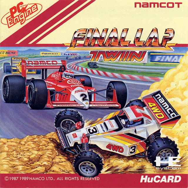 Final Lap Twin - PC-Engine (Japanese Import) [Pre-Owned] Video Games Namco   