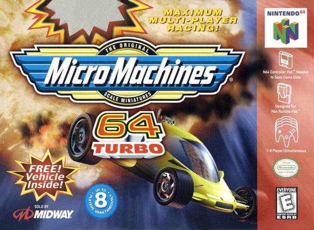 Micro Machines 64 Turbo - (N64) Nintendo 64 [Pre-Owned] Video Games Midway   