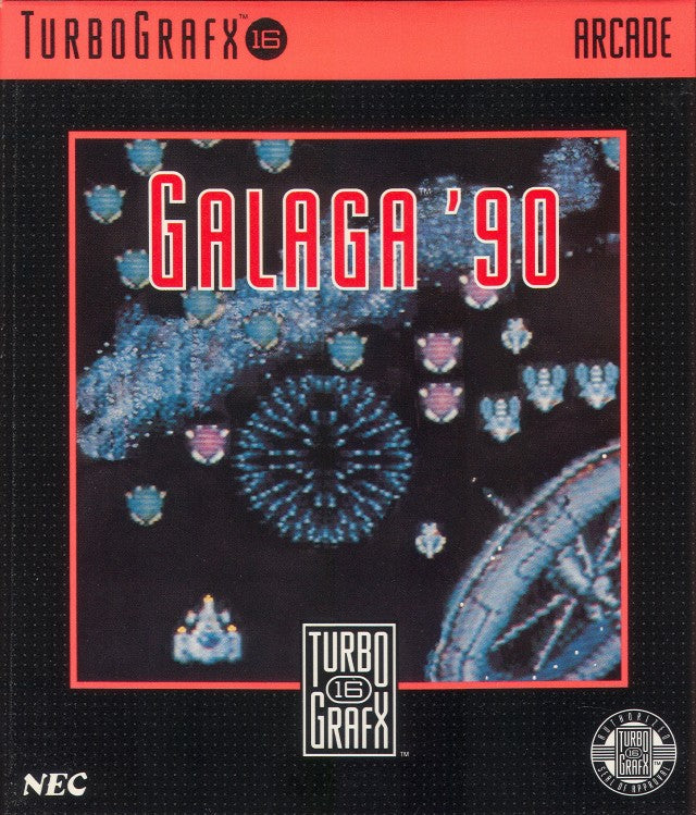 Galaga '90 - TurboGrafx-16 [Pre-Owned] Video Games NEC   