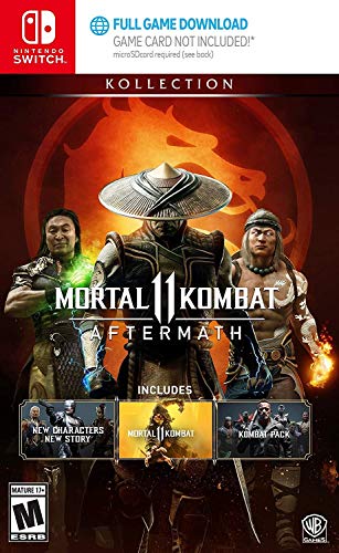 Mortal Kombat 11: Aftermath Kollection (No Game Card) - (NSW) Nintendo Switch Video Games Warner Bros. Interactive Entertainment   
