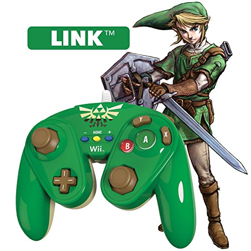 PDP Wired Fight Pad ( Link ) - Nintendo Wii U Accessories PDP   