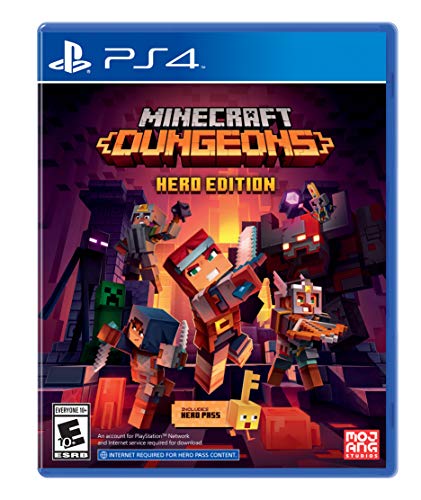 Minecraft Dungeons Hero Edition - (PS4) PlayStation 4 Video Games Xbox Game Studios   