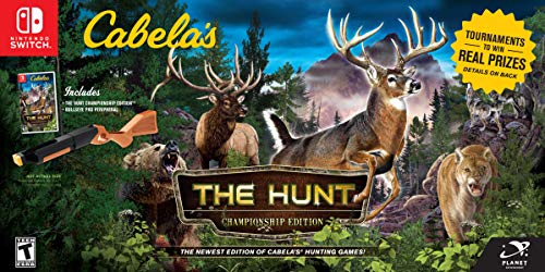 Cabela's: The Hunt Championship Edition Bundle - (NSW) Nintendo Switch Video Games Planet Entertainment   