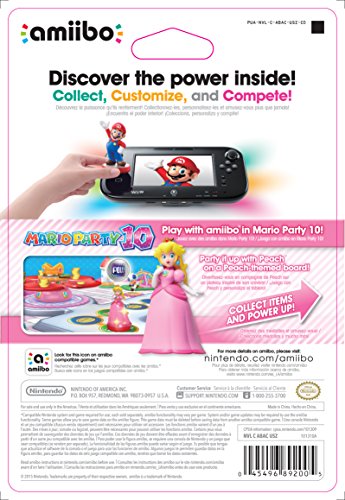 Peach (Super Mario series) - Nintendo WiiU Amiibo Amiibo Nintendo   