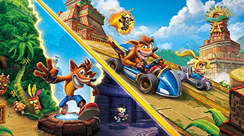 Crash Team Racing + Crash Bandicoot N.Sane Trilogy Bundle - (PS4) PlayStation 4 Video Games ACTIVISION