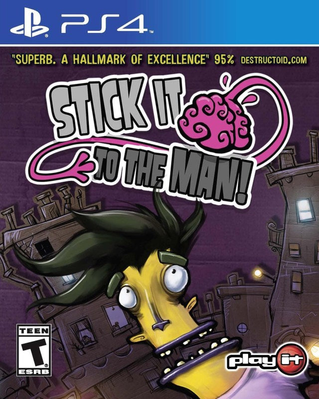 Stick it to the Man! - PlayStation 4 Video Games Play It   