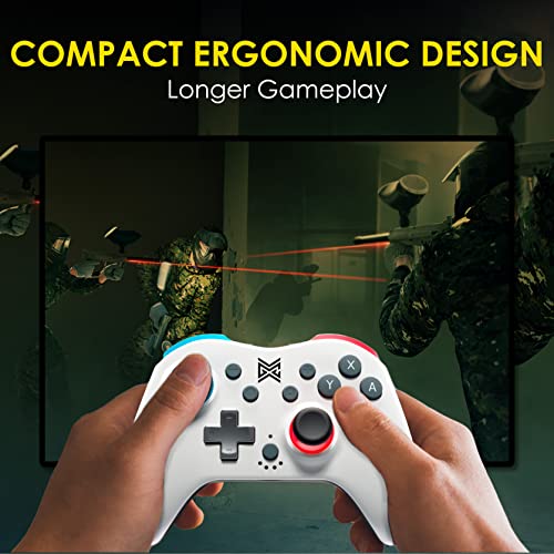 Mobile Gaming Corps MGC Switchplate Wireless Controller (Black/White) J&L Game