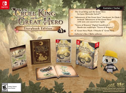 The Cruel King and the Great Hero: Storybook Edition - (NSW) Nintendo Switch [UNBOXING] Video Games NIS America   