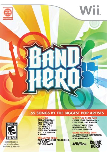 Band Hero (Game Only) - Nintendo Wii Video Games ACTIVISION   
