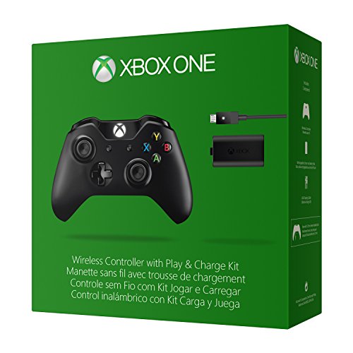 Xbox One Wireless Controller and Play & Charge Kit - (XB1) Xbox One Accessories Microsoft   