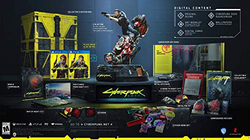 Cyberpunk 2077: Collector's Edition - (PS4) PlayStation 4 Video Games WB Games   