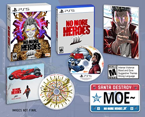 No More Heroes 3 – Day 1 Edition - (PS5) PlayStation 5 [UNBOXING] Video Games Xseed   