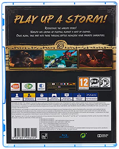 Naruto Shippuden: Ultimate Ninja Storm Trilogy - (PS4) PlayStation 4 (European Import) Video Games BANDAI NAMCO Entertainment   