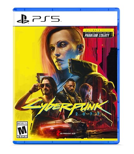 Cyberpunk 2077: Ultimate Edition - (PS5) PlayStation 5 Video Games CD Projekt Red   