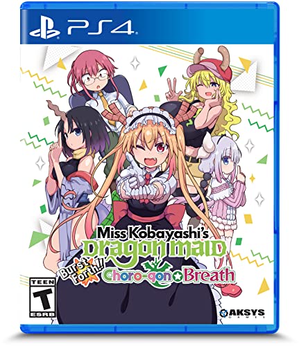 Miss Kobayashi’s Dragon Maid: Burst Forth!! Choro-gon☆Breath - (PS4) PlayStation 4 [UNBOXING] Video Games Aksys   