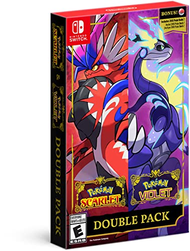 Pokémon Scarlet & Pokémon Violet Double Pack - (NSW) Nintendo Switch Video Games Nintendo   