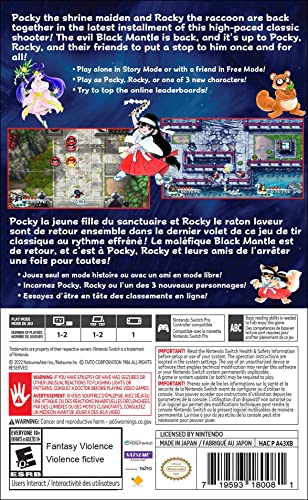 Pocky & Rocky Reshrined - (NSW) Nintendo Switch Video Games Natsume   
