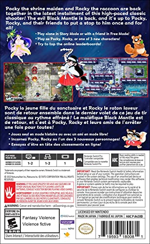 Pocky & Rocky Reshrined - (NSW) Nintendo Switch [UNBOXING] Video Games Natsume   