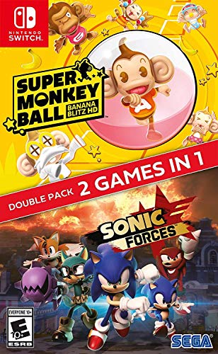 Sonic Forces + Super Monkey Ball: Banana Blitz HD Double Pack - (NSW) Nintendo Switch [UNBOXING] Video Games SEGA   
