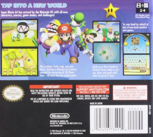Super Mario 64 DS (Red Case) - (NDS) Nintendo DS [Pre-Owned] Video Games Nintendo   