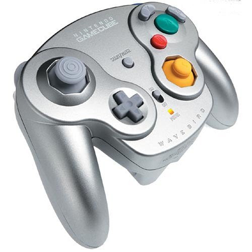Gamecube Wavebird Wireless Controller (Platinum) - (GC) Nintendo GameCube [Pre-Owned] Accessories Nintendo   