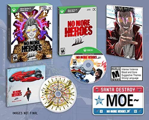 No More Heroes 3 (Day 1 Edition) - (XSX) Xbox Series X Video Games XSEED Games   