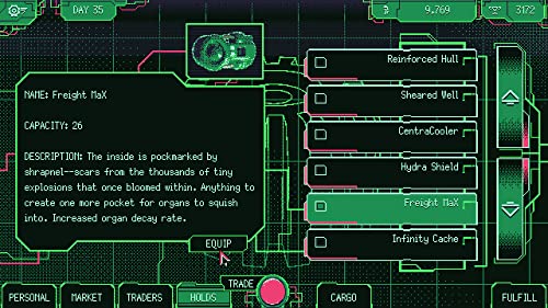 Space Warlord Organ Trading Simulator - (NSW) Nintendo Switch Video Games Serenity Forge   
