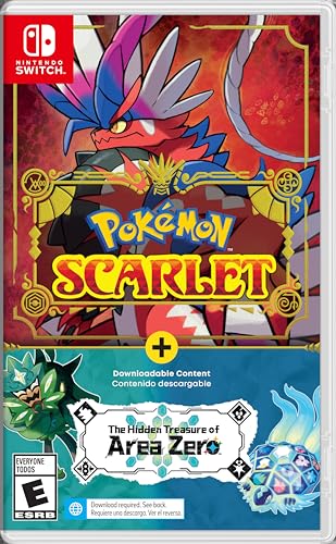 Pokémon Scarlet + The Hidden Treasure of Area Zero Bundle - (NSW) Nintendo Switch Video Games Nintendo   