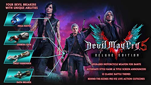 Devil May Cry 5 Deluxe Edition - (XB1) Xbox One Video Games Capcom   