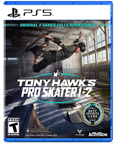 Tony Hawk Pro Skater 1+2 - (PS5) PlayStation 5 Video Games Activision   