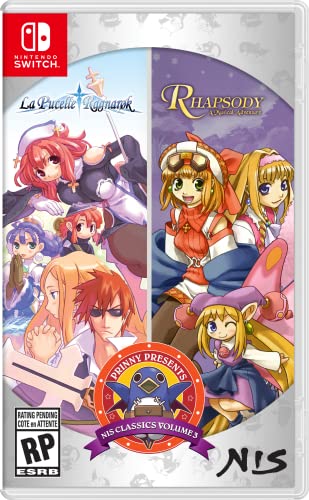 Prinny Presents NIS Classics Volume 3: La Pucelle: Ragnarok / Rhapsody: A Musical Adventure Deluxe Edition - (NSW) Nintendo Switch  [UNBOXING] Video Games NIS America   