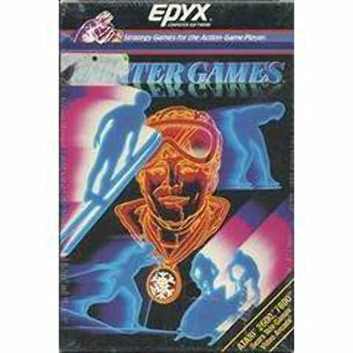 Winter Games - Atari 7800 Video Games Epyx   