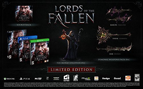 Lords of the Fallen Limited Edition - (PS4) PlayStation 4 Video Games BANDAI NAMCO Entertainment   