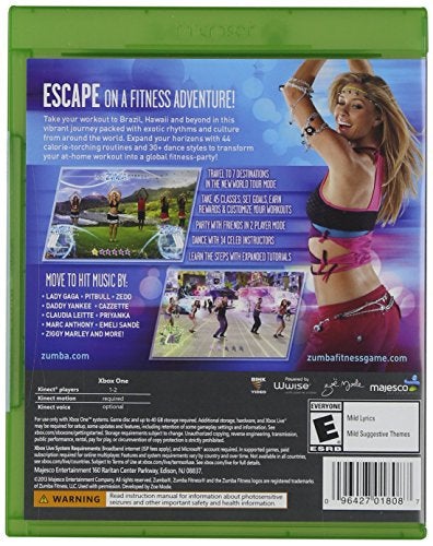 Zumba Fitness World Party (Kinect Required) - (XB1) Xbox One [Pre-Owned] Video Games Majesco   