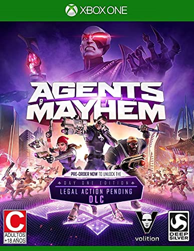 Agents of Mayhem (Day One Edition) - (XB1) Xbox One Video Games Deep Silver   