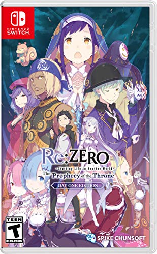 Re:ZERO – The Prophecy of the Throne Day One Edition – (NSW) Nintendo Switch Video Games Spike Chunsoft   