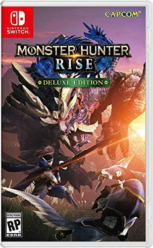 Monster Hunter Rise Deluxe Edition - (NSA) Nintendo Switch Video Games Capcom   