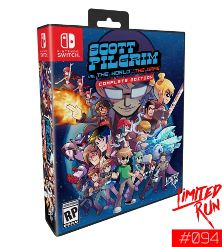 Scott Pilgrim vs. The World: Complete Edition (Classic Edition) (Limited Run #094) - (NSW) Nintendo Switch Video Games Nintendo Switch   