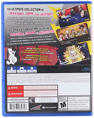 Danganronpa Trilogy - (PS4) PlayStation 4 Video Games NIS America   