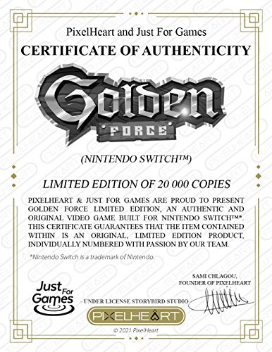 Golden Force - (NSW) Nintendo Switch Video Games VGNYsoft   