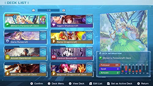 Shadowverse: Champion's Battle - (NSW) Nintendo Switch [UNBOXING] Video Games Xseed   