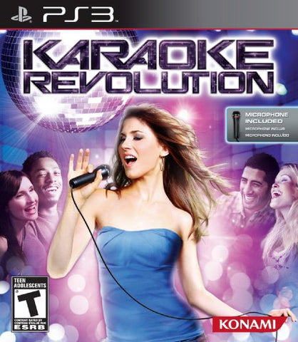 Karaoke Revolution (Game Only) - (PS3) Playstation 3 Video Games Konami   