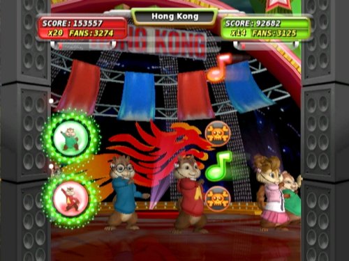 Alvin and the chipmunks store the squeakquel wii