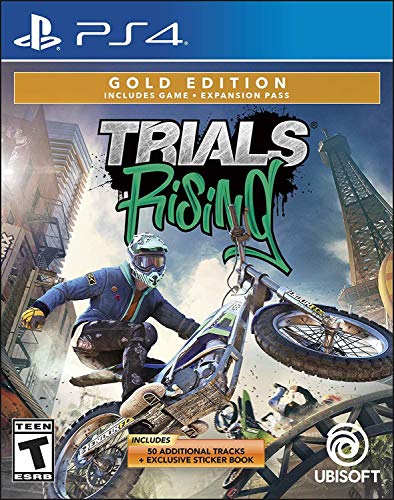Trials Rising Gold Edition - (PS4) PlayStation 4 Video Games Ubisoft   