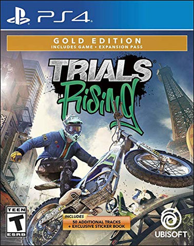 Trials Rising Gold Edition - (PS4) PlayStation 4 Video Games Ubisoft   
