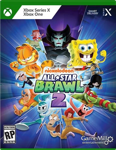 Nickelodeon All-Star Brawl 2 - (XSX) Xbox Series X & (XB1) Xbox One Video Games GameMill Entertainment   